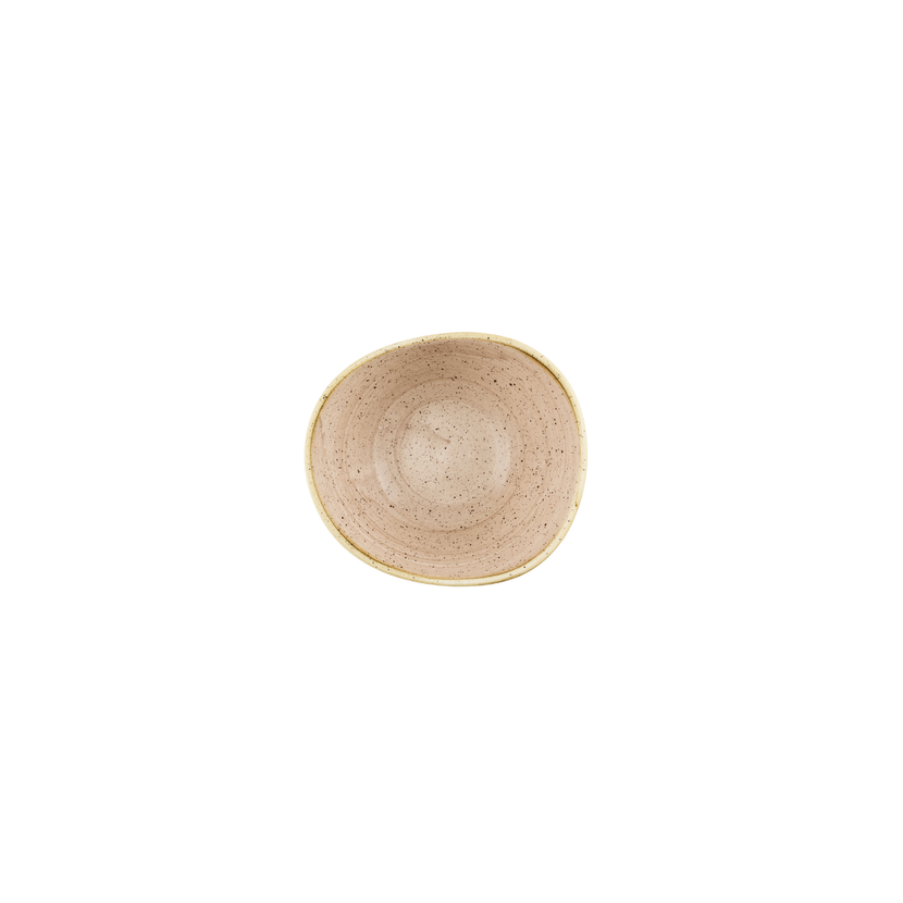 Churchill Stonecast Truffle Opal kom 15,5 cm – truffelbruin porseleinen kommetje voor cafes en bars