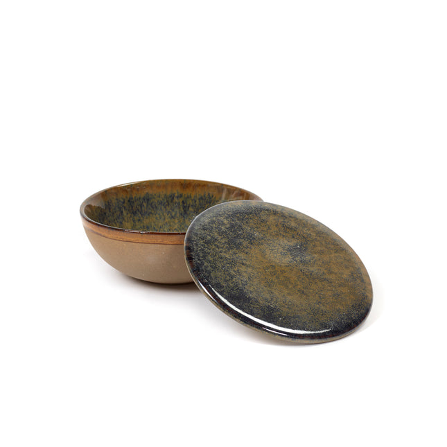Surface Bowl + Lid Indi Grey L 13 W 13 H 5 cm 4/Box – Serax