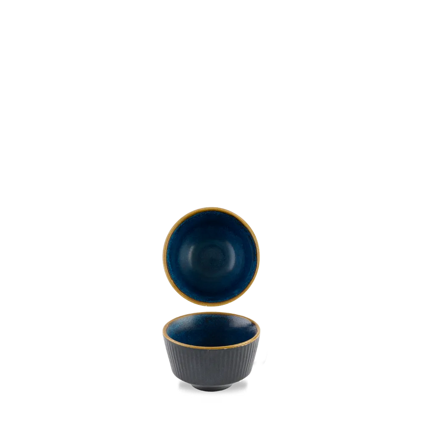 Churchill Tokyo Blue Kochi dipschaaltje 110 ml – blauw sauzenschaaltje voor restaurants