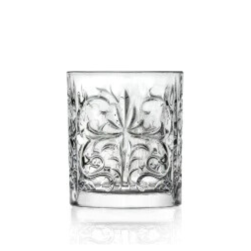 RCR Tattoo D.O.F. tumbler 337 ml – kristallen whiskyglas met gravure voor de bar
