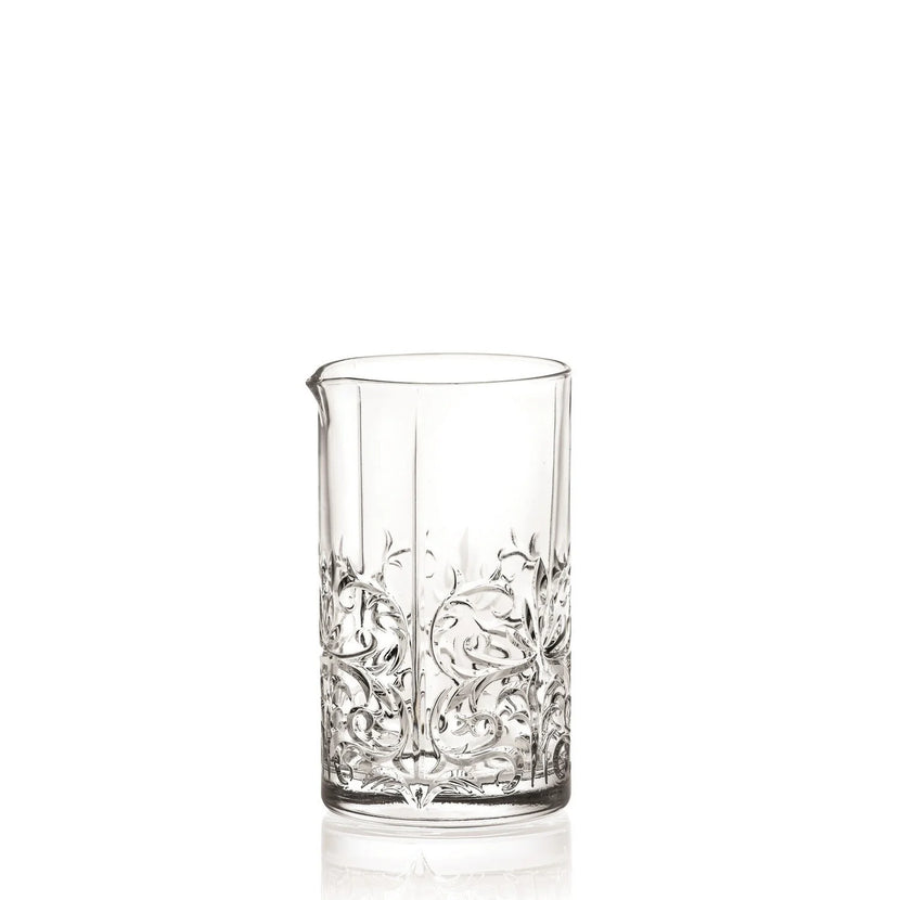 RCR Tattoo mengglas 650 ml – kristallen mixing glass voor het roeren van cocktails