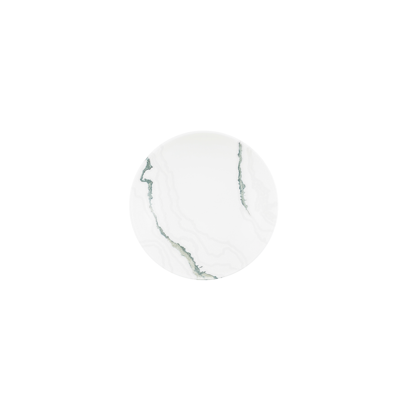 Churchill Tide Accents Green coupekom 18,2 cm – porseleinen kom met groene accentrand voor de horeca