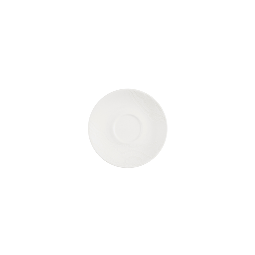 Churchill Tide White cappuccinoschotel 15,6 cm – wit porseleinen schotel voor de horeca