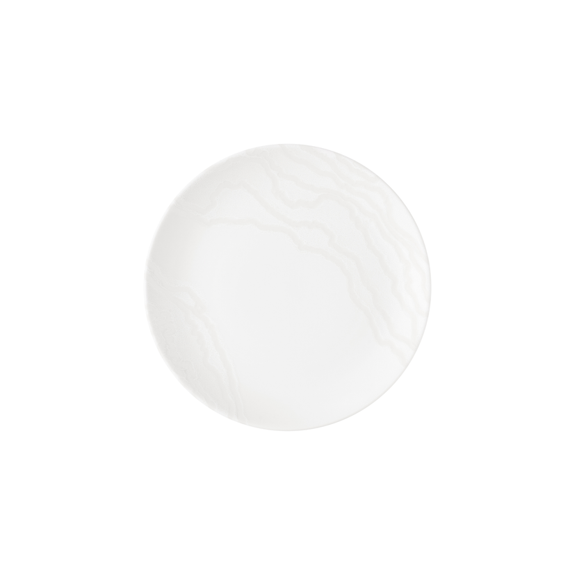 Churchill Tide White coupebord 21,7 cm – wit porseleinen bord voor buffetten