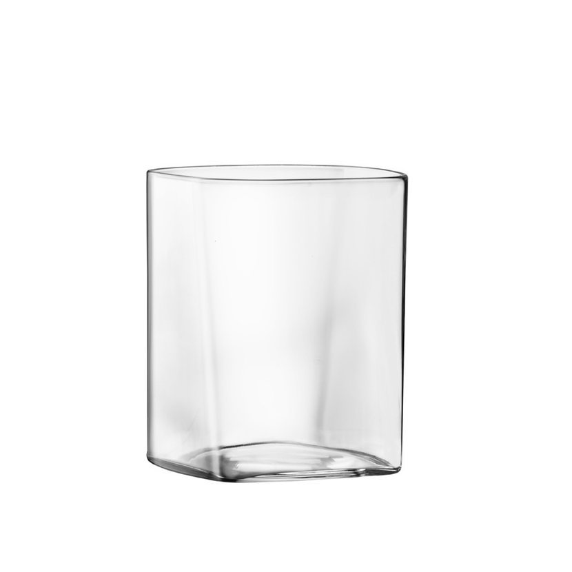 Luigi Bormioli Top Class Square D.O.F. 425 ml – vierkante tumbler voor whisky en cocktails