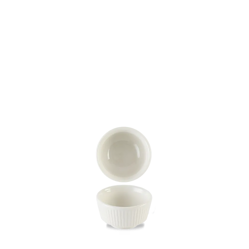 Churchill White Kochi dipschaaltje 60 ml – klein wit sauskommetje voor horeca
