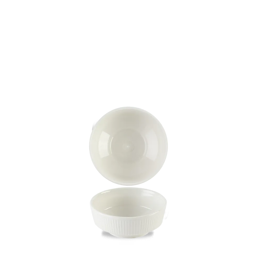 Churchill White Kochi ondiepe kom 260 ml – wit porseleinen kommetje voor restaurants