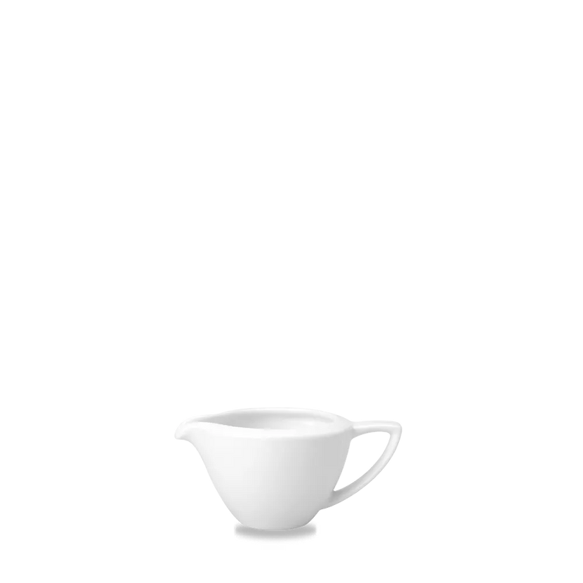 Churchill Ultimo kannetje 74 ml – wit porseleinen melkkannetje voor koffie in cafés en bars