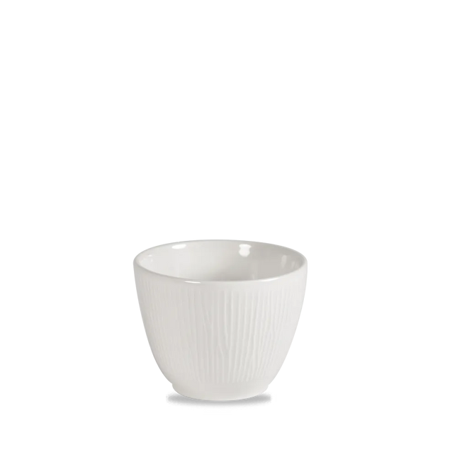 Churchill Bamboo chipmok 296 ml – gespikkeld porseleinen mok voor koffie in de horeca