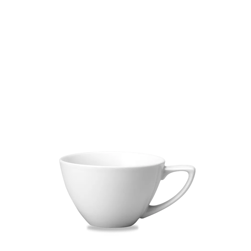 Churchill Ultimo cafe latte cappuccinokop 296 ml – wit porseleinen kopje voor cappuccino in cafés