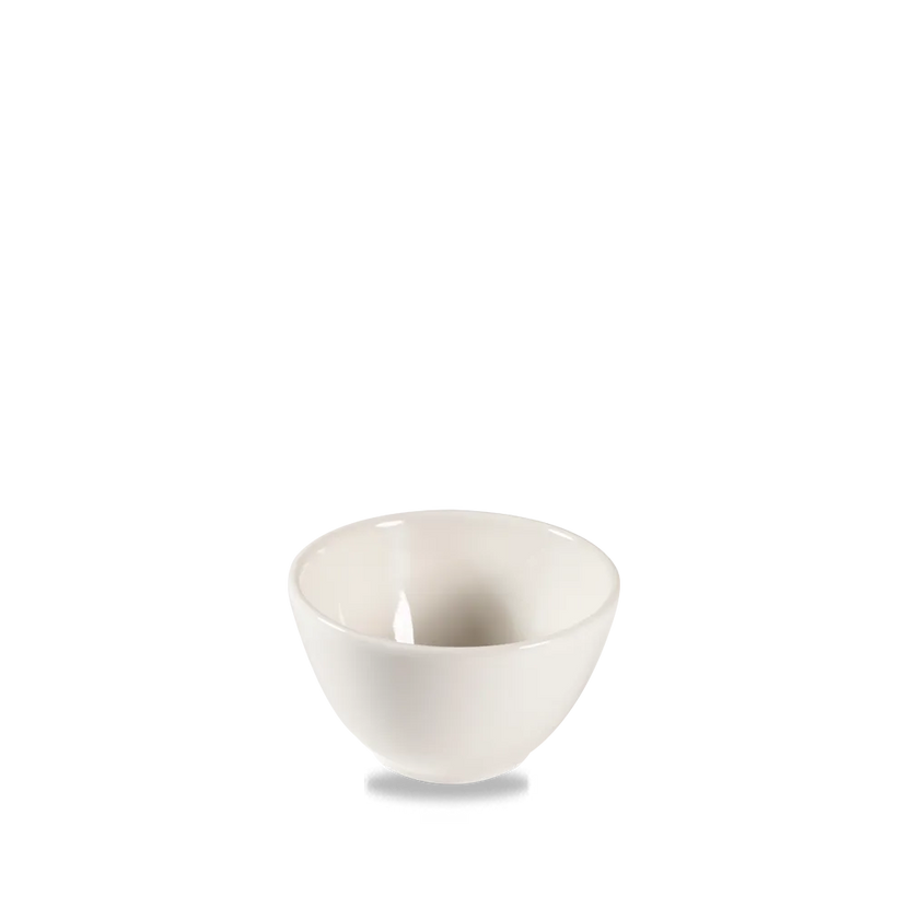 Churchill Nourish Contour diepe kom 236 ml – wit porseleinen kom voor soep in restaurants en hotels