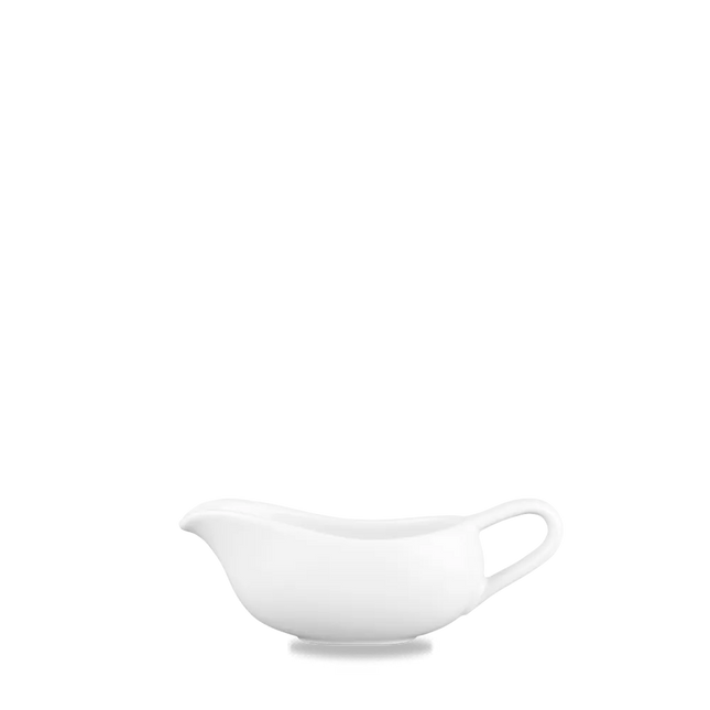 Churchill Bit On The Side mini juskom 118 ml – wit porseleinen sauskommetje voor bijgerechten