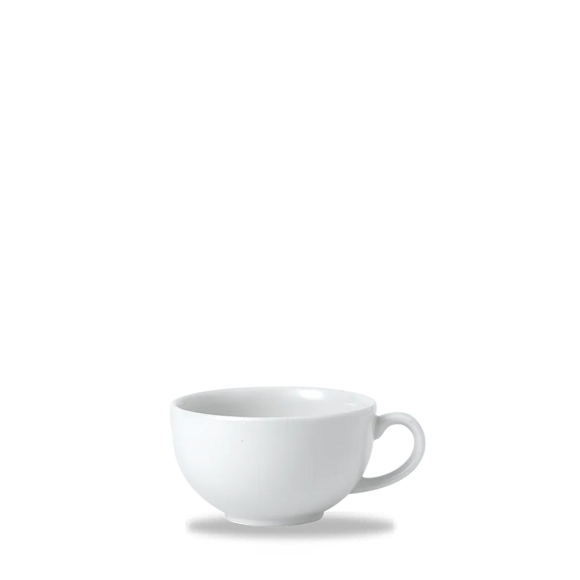 Churchill White cappuccinokopje 296 ml – wit porseleinen kopje voor cappuccino in restaurants