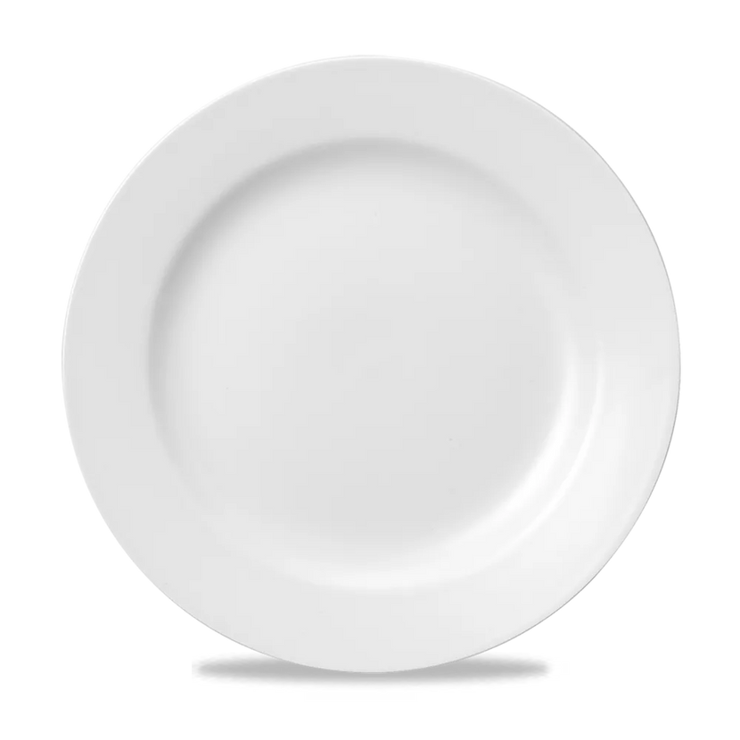 Churchill Classic bord Ø 27 cm – wit porseleinen bord voor hoofdgerechten in de horeca