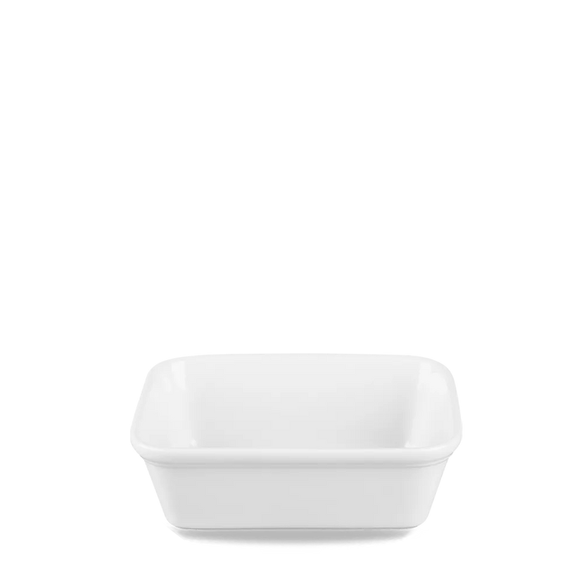 Churchill Cookware lasagneschaal 624 ml – ovenvast wit porseleinen schaal voor ovenschotels