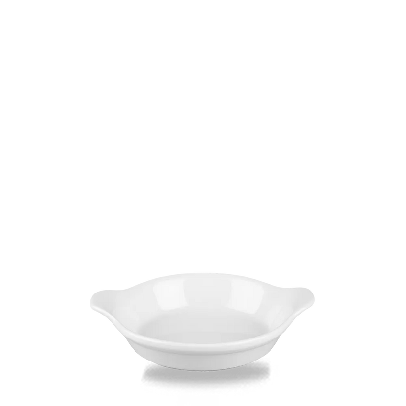 Churchill Cookware mini eierschaaltje 177 ml – ovenvast wit porseleinen schaaltje voor ei-gerechten