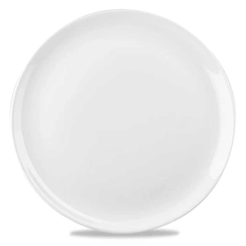 Churchill Evolve rond bord Ø 32,4 cm – wit porseleinen presentatiebord voor fine dining restaurants