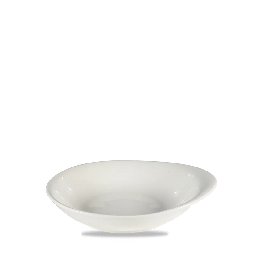 Churchill White ronde schaal 18,5 x 16,8 cm – wit porseleinen serveerschaal voor buffet en horeca