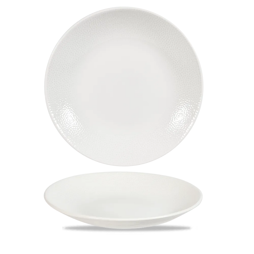 Churchill Isla diep coupebord Ø 28,1 cm – groot randloos porseleinen bord voor fine dining