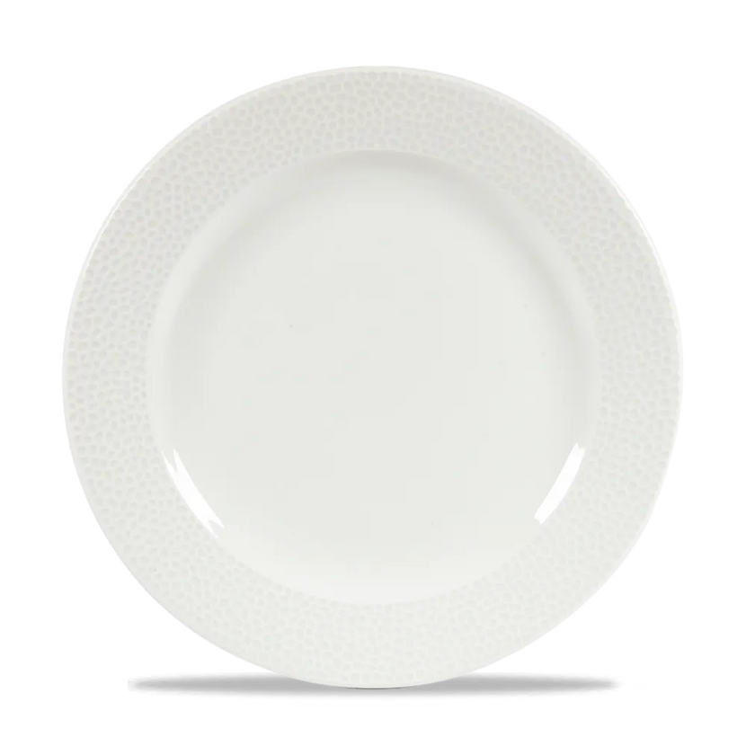 Churchill Isla Profile bord op voet Ø 26 cm – porseleinen presentatiebord voor fine dining restaurants