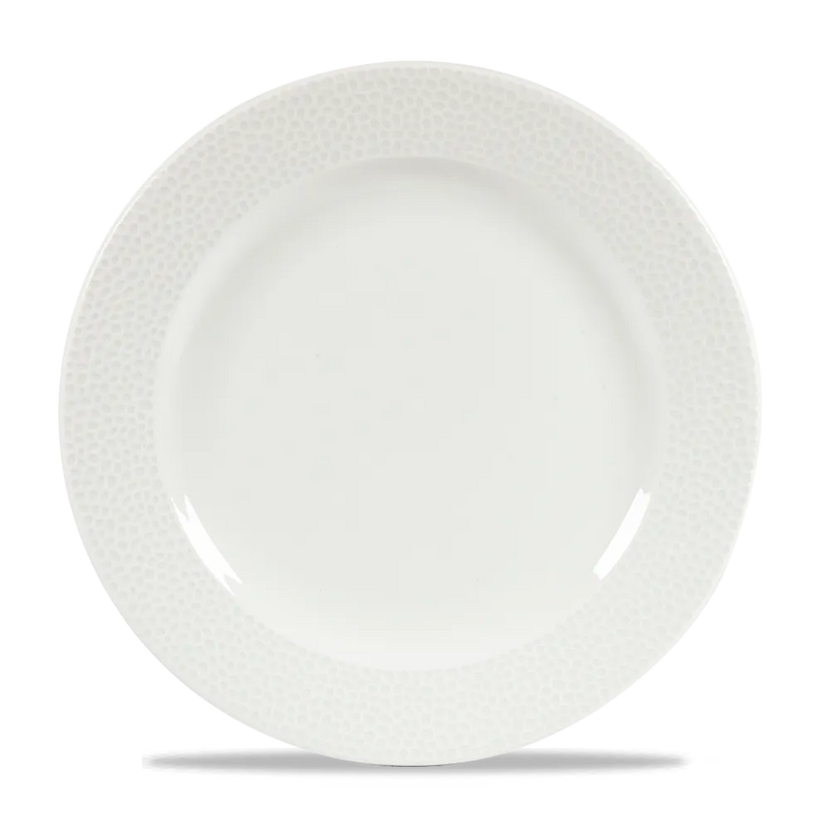 Churchill Isla bord op voet Ø 27,6 cm – porseleinen presentatiebord voor fine dining in de horeca