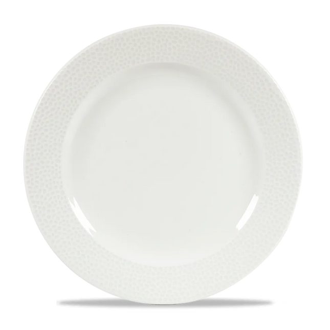 Churchill Isla bord op voet Ø 27,6 cm – porseleinen presentatiebord voor fine dining in de horeca