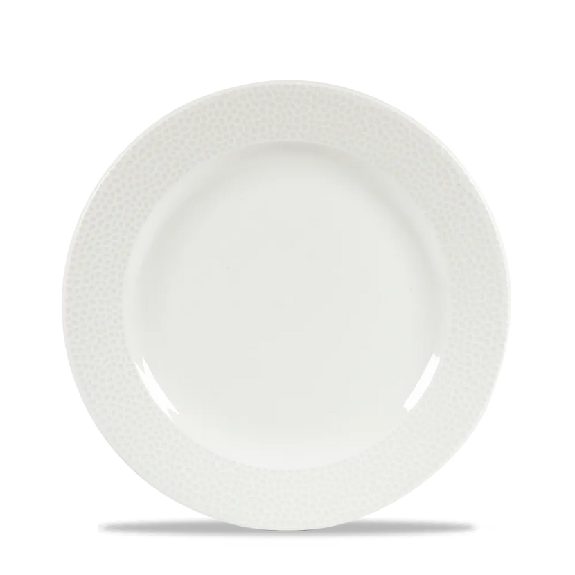 Churchill Isla Profile bord op voet Ø 23,4 cm – porseleinen dessertbord voor restaurants en hotels