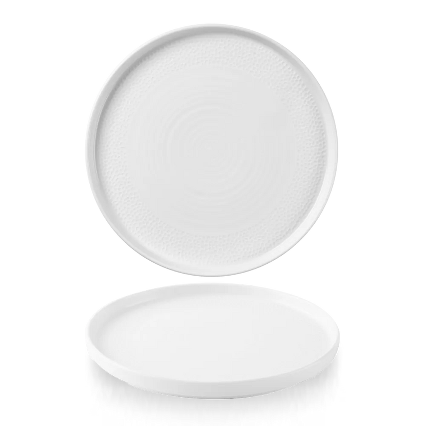Churchill Isla bord met rand Ø 26 cm – porseleinen bord voor hoofdgerechten in restaurants