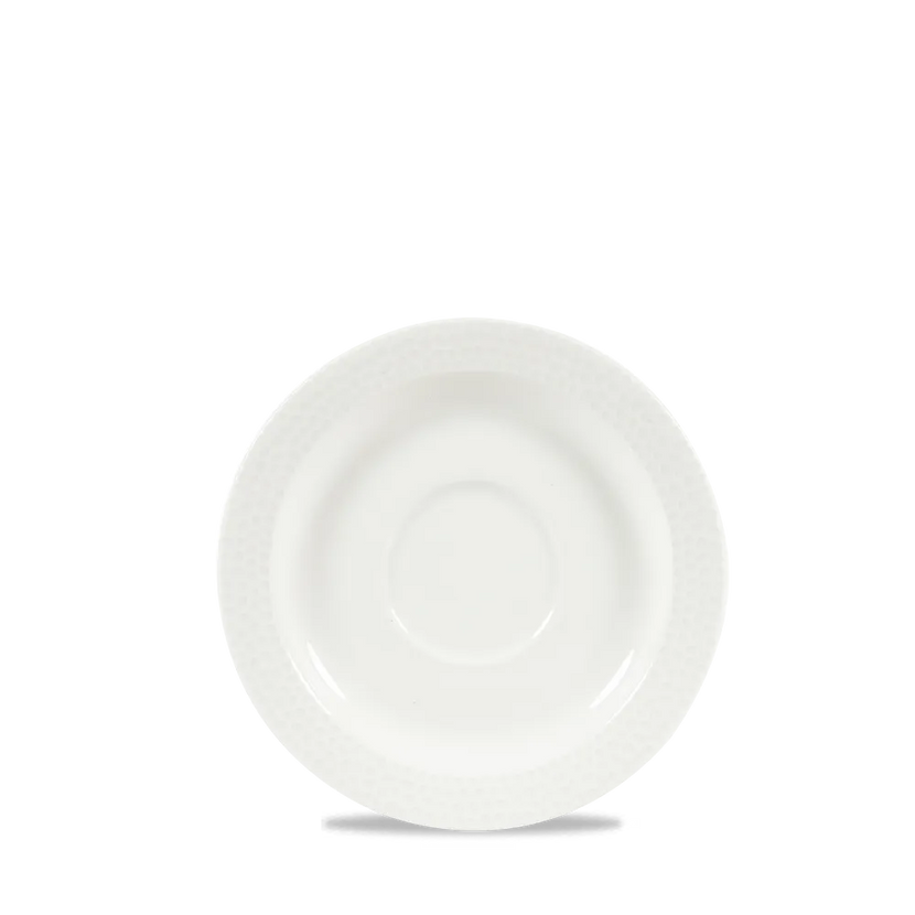 Churchill Isla Profile schotel Ø 15 cm – porseleinen schotel voor koffiekopjes in cafés en restaurants