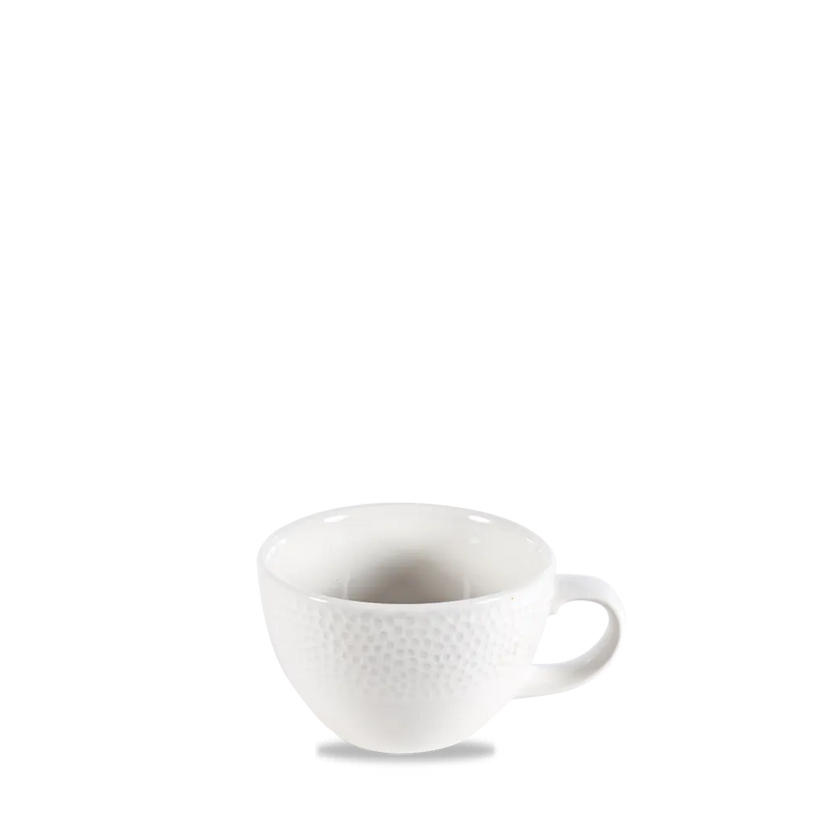 Churchill Isla Profile koffiekop 355 ml – gestructureerd porseleinen kopje voor koffie in cafés