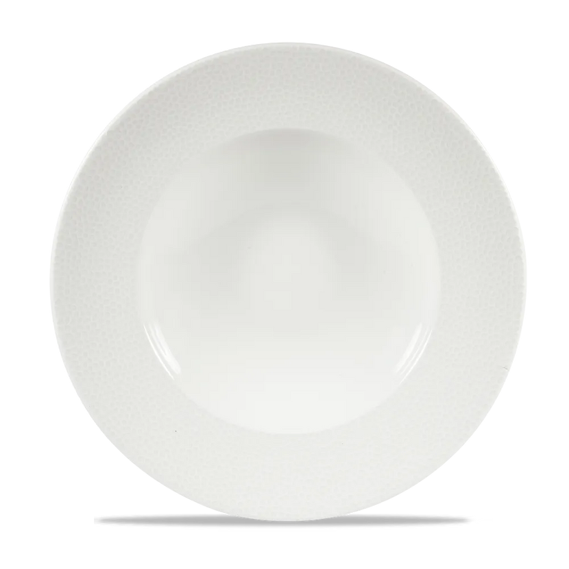 Churchill Isla kom met brede rand Ø 28 cm – porseleinen schaal voor salade en pasta in restaurants