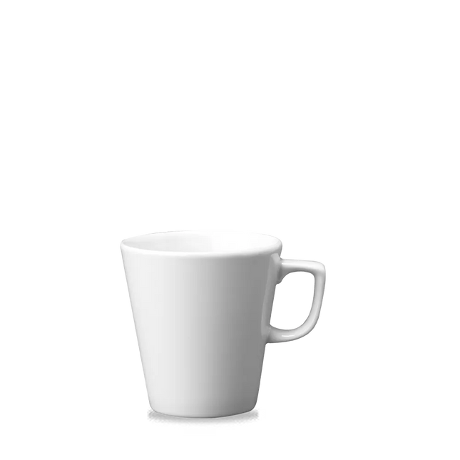 Churchill Cafe Latte mok 473 ml – grote wit porseleinen mok voor koffie in cafés en restaurants