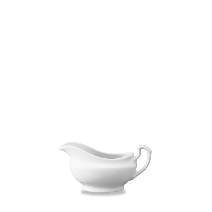 Churchill White mini juskom 118 ml – wit porseleinen sauskommetje voor bijgerechten in de horeca