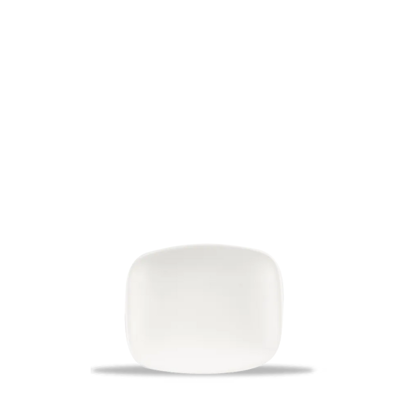 Churchill Oblong chefsbord 6 x 13 cm – klein wit porseleinen presentatiebordje voor amuses