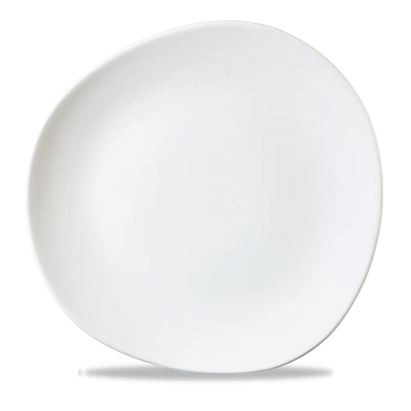 Churchill Round Trace bord Ø 28,6 cm – groot wit porseleinen bord voor fine dining