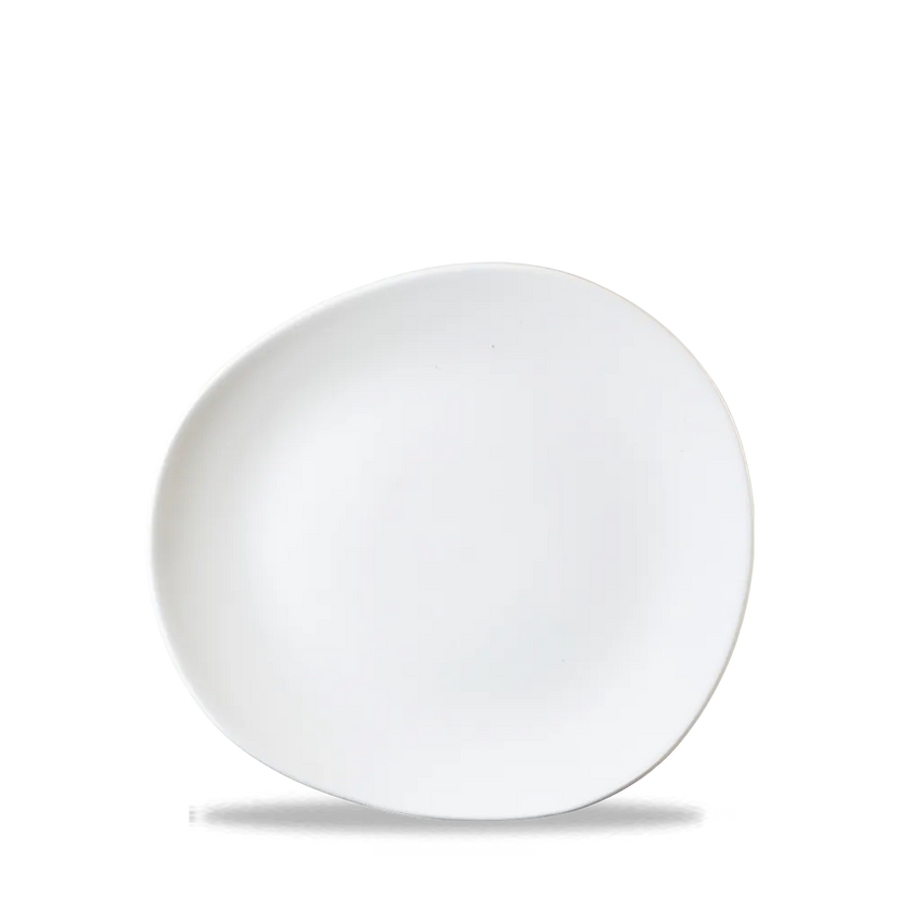 Churchill Round Trace bord Ø 21 cm – wit porseleinen voorgerechtbord voor de horeca