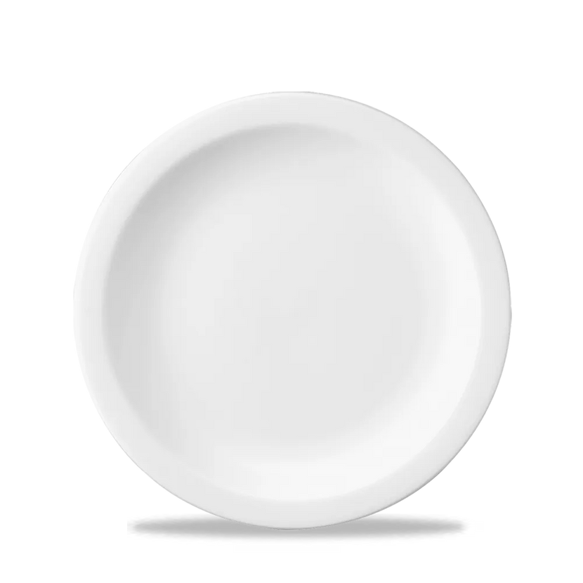 Churchill Nova bord Ø 20 cm – wit porseleinen ontbijtbord voor hotels en restaurants