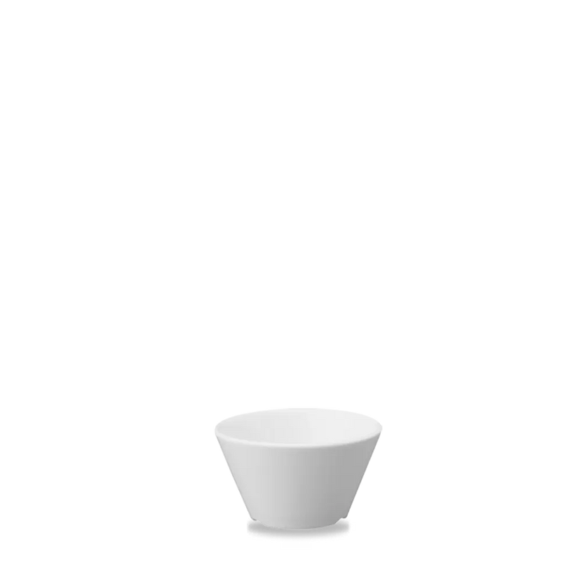 Churchill X Squared sauskommetje 118 ml – wit porseleinen designschaaltje voor sauzen in restaurants