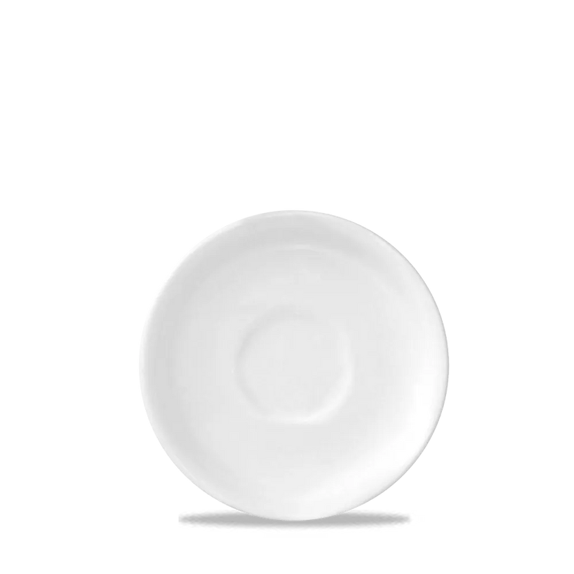 Churchill Nova theeschotel Ø 14 cm – wit porseleinen schotel voor theekopjes in hotels