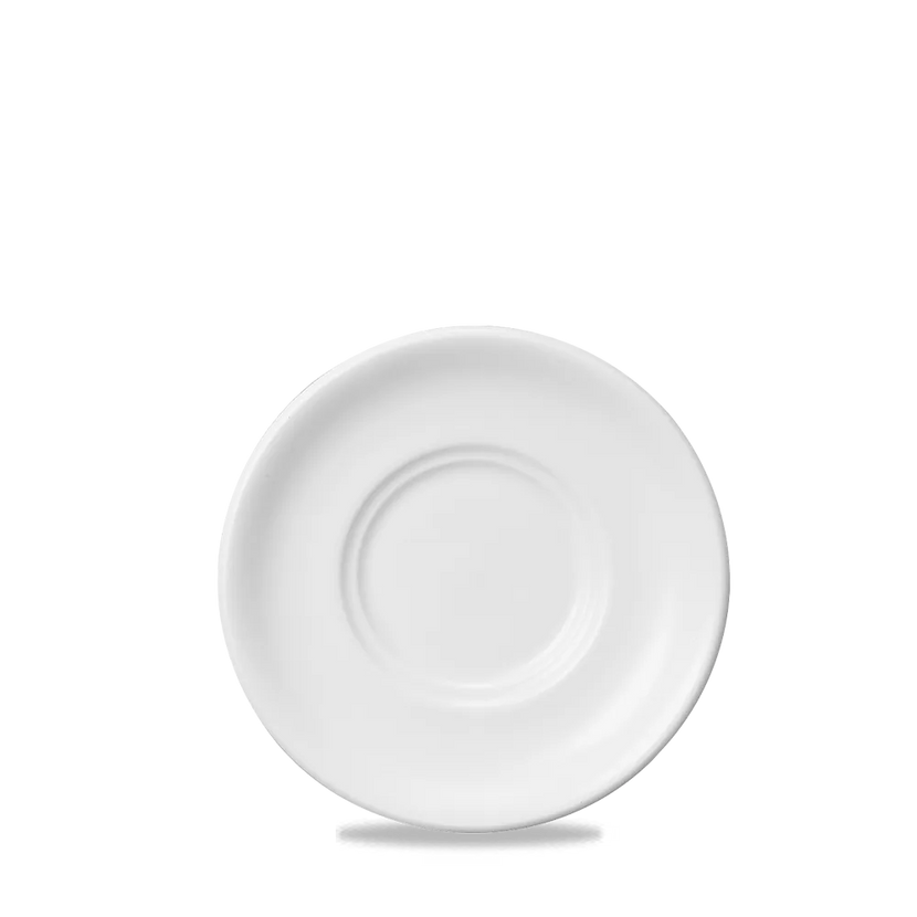 Churchill Maple ontbijtschotel Ø 15 cm – wit porseleinen schotel voor thee en ontbijt in cafés
