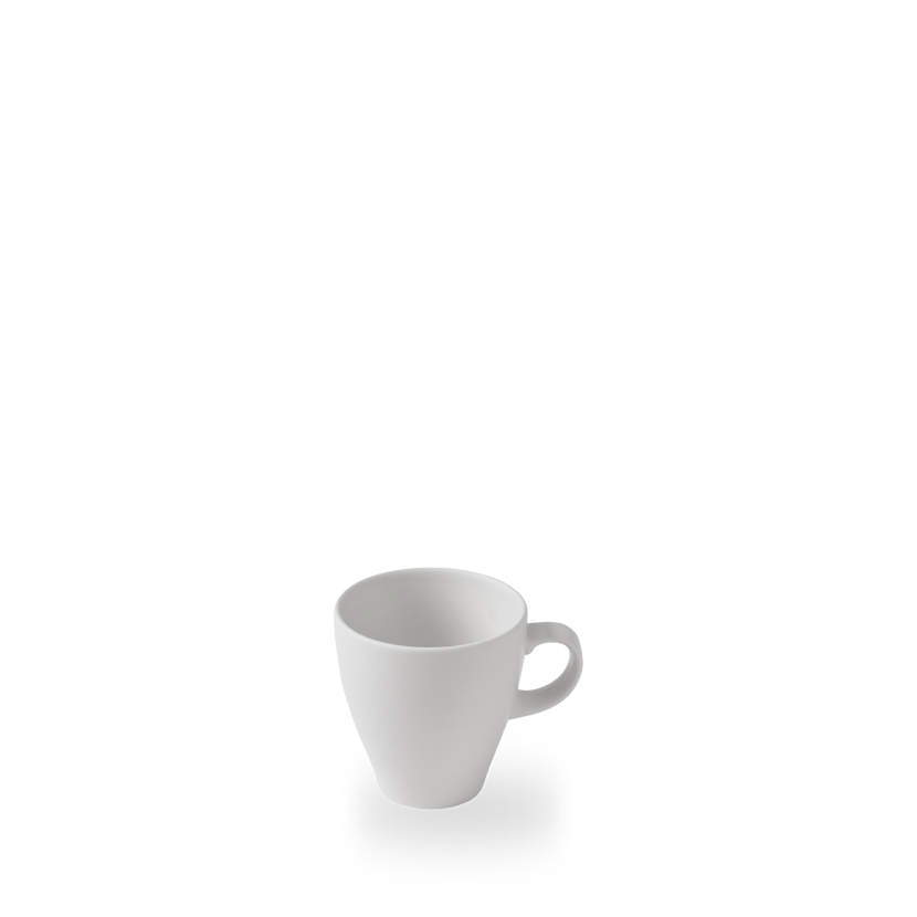 Churchill witte Tulip koffiekop 280 ml – wit porseleinen kop in tulpvorm voor cappuccino