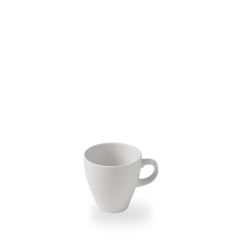 Churchill witte Tulip koffiekop 450 ml – grote witte porseleinen kop in tulpvorm voor de horeca