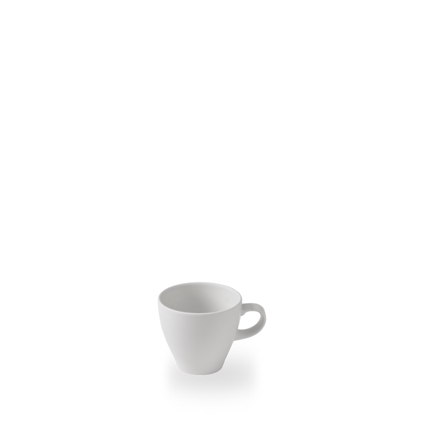 Churchill witte Tulip koffiekop 230 ml – wit porseleinen kop in tulpvorm voor de horeca