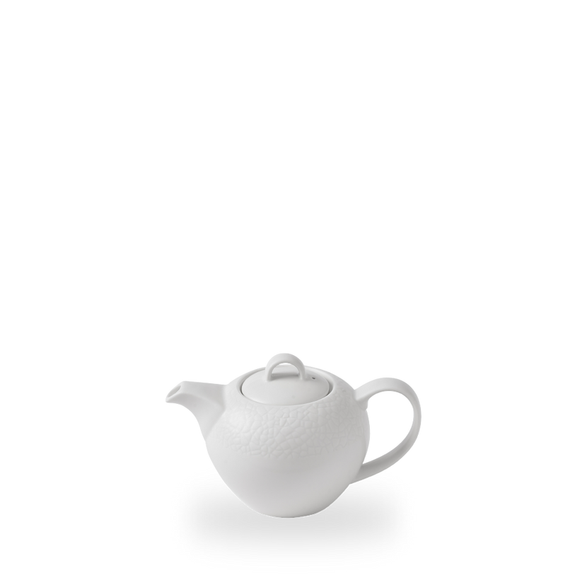 Churchill Viana Profile koffiekan 426 ml – wit porseleinen kan met reliëf voor koffie en thee