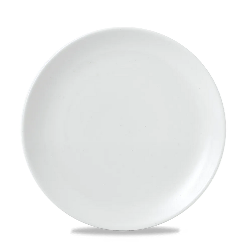 Churchill Vellum Evolve coupebord Ø 26 cm – randloos gestructureerd bord voor restaurants
