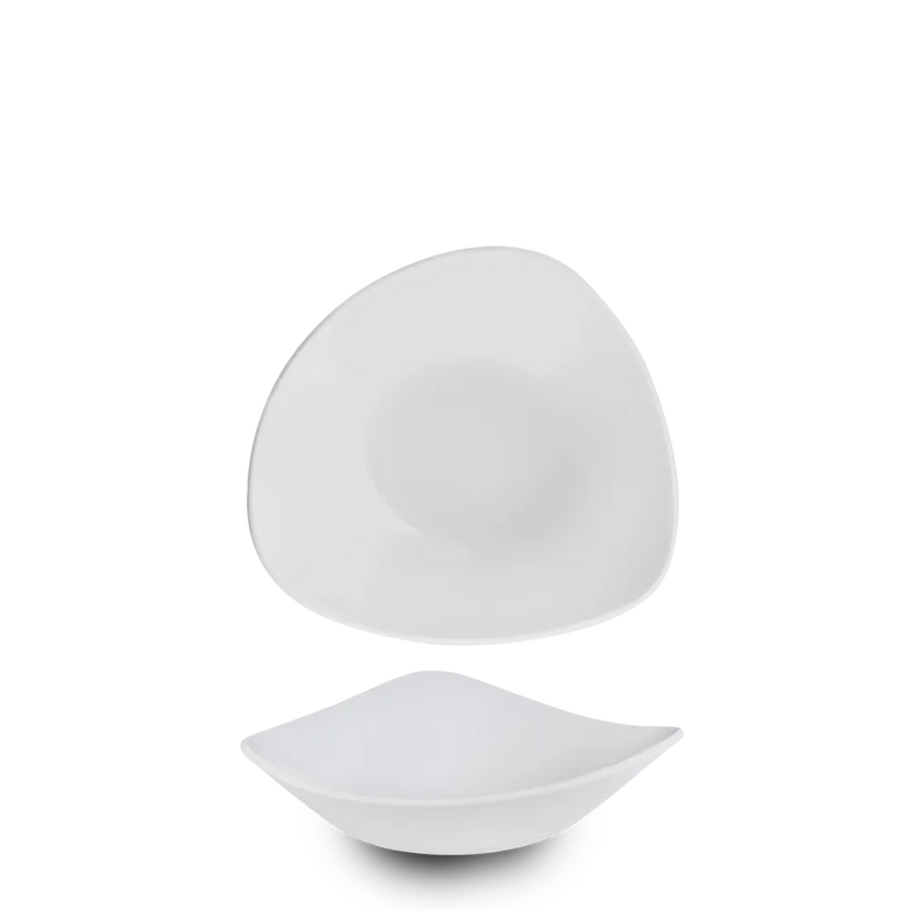 Churchill Vellum Lotus kom Ø 18,5 cm – porseleinen kom voor soep en salade in restaurants
