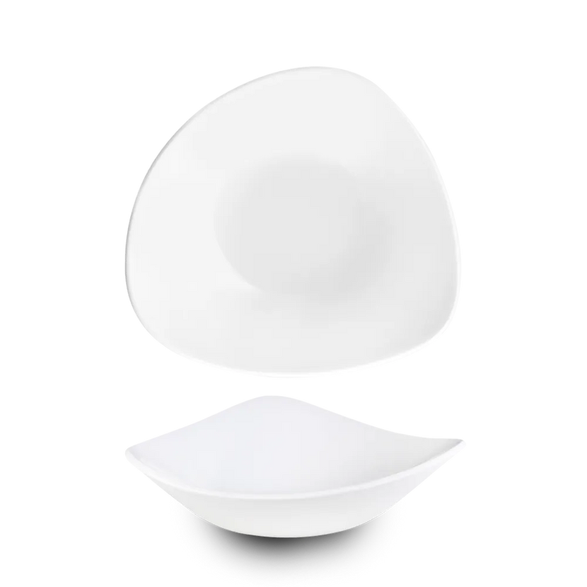 Churchill Vellum Lotus kom Ø 23,5 cm – porseleinen kom voor pasta en salade in de horeca