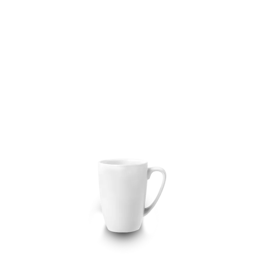 Churchill Vellum Profile mok 340 ml – gestructureerd porseleinen mok voor koffie in cafés