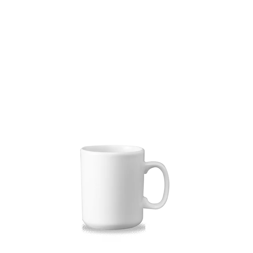 Churchill Windsor mok 296 ml – wit porseleinen mok voor koffie en thee in de horeca