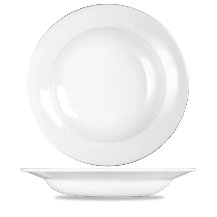 Churchill Profile pastabord Ø 30,8 cm – diep wit porseleinen bord voor pasta in restaurants